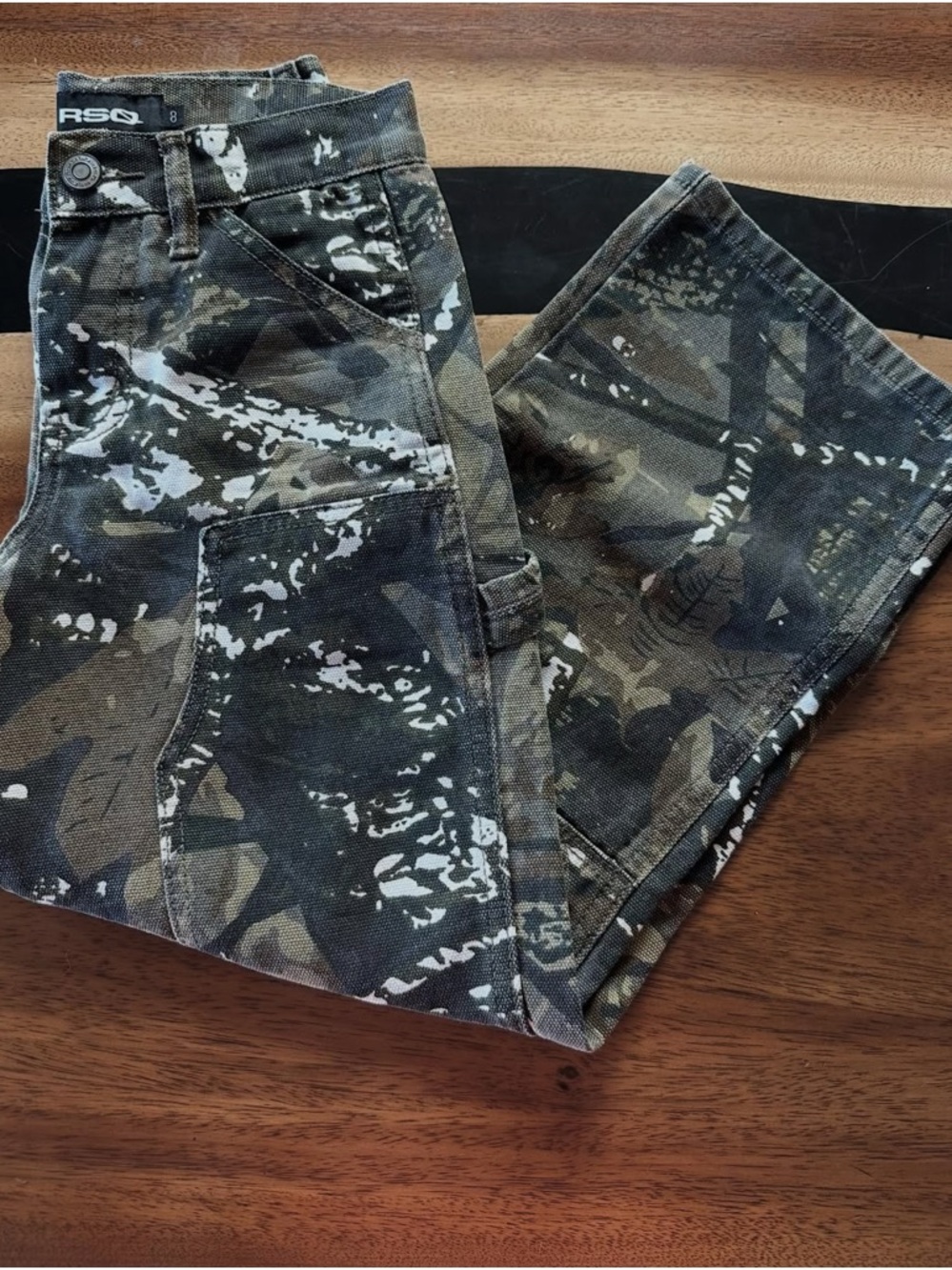 Boys Camo Carpenter Utility Pants
